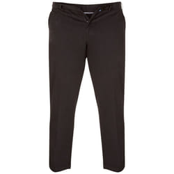Duke Mens Bruno D555 Kingsize Chinos - 40S, Black