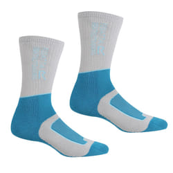 Regatta Womens/Ladies Samaris 2 Season Boot Socks - 6 UK-8 UK, Light Steel/Niagra Blue