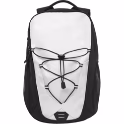 Bullet Trails Backpack - One Size, White/Solid Black