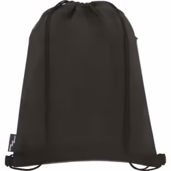 Bullet Ross Recycled Drawstring Bag - One Size, Grey Heather