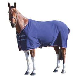 Tempest Fleece Horse Rug - 84in, Navy