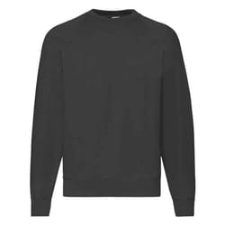 Fruit of the Loom Mens Classic Sweatshirt - 3XL, Black