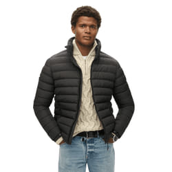 Superdry Fuji Embroidered Padded Jacket - Black