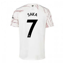 2020-2021 Arsenal Adidas Away Football Shirt (SAKA 7) - S