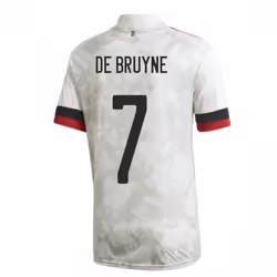 2020-2021 Belgium Away Shirt (DE BRUYNE 7) - XL