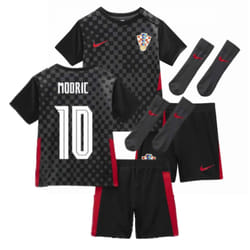 2020-2021 Croatia Little Boys Away Mini Kit (MODRIC 10) - LB