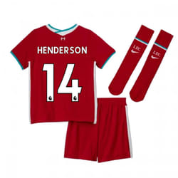 2020-2021 Liverpool Home Nike Little Boys Mini Kit (HENDERSON 14) - LB
