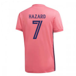 2020-2021 Real Madrid Adidas Away Football Shirt (HAZARD 7) - XXL