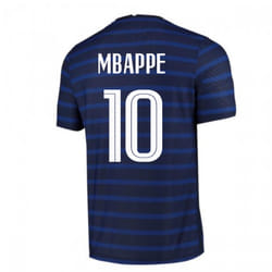 2020-2021 France Home Nike Vapor Match Shirt (MBAPPE 10) - S
