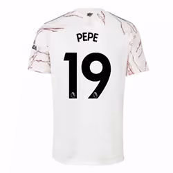 2020-2021 Arsenal Adidas Away Football Shirt (Kids) (PEPE 19) - SB