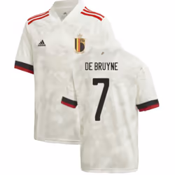 2020-2021 Belgium Away Shirt (Kids) (DE BRUYNE 7) - XXL