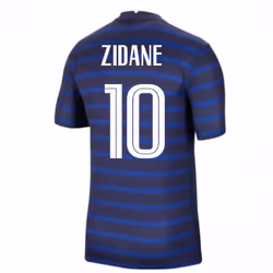 2020-2021 France Home Nike Football Shirt (ZIDANE 10) - XL