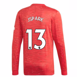 2020-2021 Man Utd Adidas Home Long Sleeve Shirt (J.S.PARK 13) - 3XL