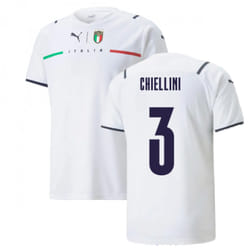 2021-2022 Italy Away Shirt (CHIELLINI 3) - S