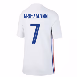 2020-2021 France Away Nike Football Shirt (Kids) (GRIEZMANN 7) - SB