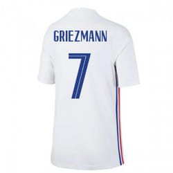 2020-2021 France Away Nike Football Shirt (Kids) (GRIEZMANN 7) - SB