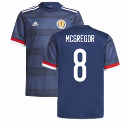 2020-2021 Scotland Home Adidas Football Shirt (McGregor 8) - L