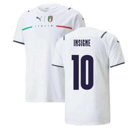 2021-2022 Italy Away Shirt (INSIGNE 10) - XXL