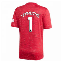 2020-2021 Man Utd Adidas Home Football Shirt (SCHMEICHEL 1) - XL