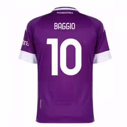 2020-2021 Fiorentina Home Shirt (BAGGIO 10) - XXL