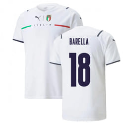 2021-2022 Italy Away Shirt (BARELLA 18) - XXL