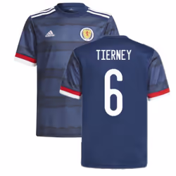 2020-2021 Scotland Home Adidas Football Shirt (Tierney 6) - XXL