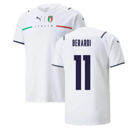 2021-2022 Italy Away Shirt (BERARDI 11) - S