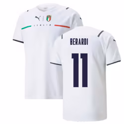 2021-2022 Italy Away Shirt (BERARDI 11) - XXL