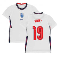 2020-2021 England Home Nike Football Shirt (Kids) (Mount 19) - MB