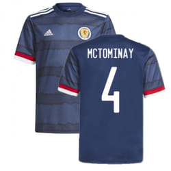 2020-2021 Scotland Home Adidas Football Shirt (McTominay 4) - L