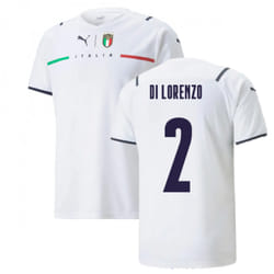 2021-2022 Italy Away Shirt (DI LORENZO 2) - S