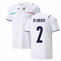 2021-2022 Italy Away Shirt (DI LORENZO 2) - XXL