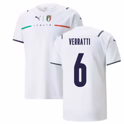 2021-2022 Italy Away Shirt (VERRATTI 6) - XXL