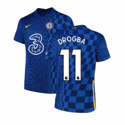 2021-2022 Chelsea Home Shirt (DROGBA 11) - XXL