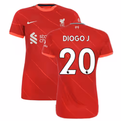 Liverpool 2021-2022 Womens Home (DIOGO J. 20) - XS
