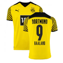 2021-2022 Borussia Dortmund Home Shirt (Kids) (HAALAND 9) - XXLB