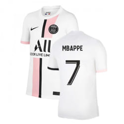 PSG 2021-2022 Away Shirt (Kids) (MBAPPE 7) - SB