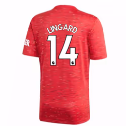 2020-2021 Man Utd Adidas Home Football Shirt (LINGARD 14) - XL