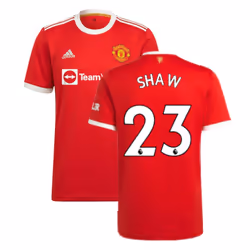 Man Utd 2021-2022 Home Shirt (SHAW 23) - 3XL