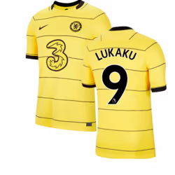 2021-2022 Chelsea Away Shirt (LUKAKU 9) - S