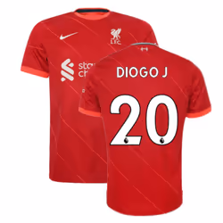 Liverpool 2021-2022 Home Shirt (Kids) (DIOGO J. 20) - SB