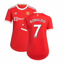Man Utd 2021-2022 Home Shirt (Ladies) (RONALDO 7) - XL