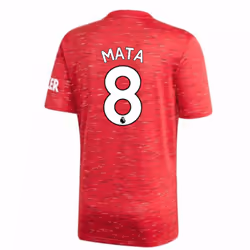 2020-2021 Man Utd Adidas Home Football Shirt (MATA 8) - XL