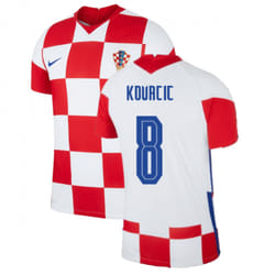 2020-2021 Croatia Home Nike Vapor Shirt (KOVACIC 8) - S