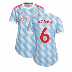 Man Utd 2021-2022 Away Shirt (Ladies) (POGBA 6) - S