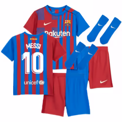2021-2022 Barcelona Infants Home Kit (MESSI 10) - 6-9 Months