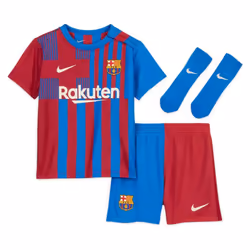 2021-2022 Barcelona Infants Home Kit (MESSI 10) - 6-9 Months