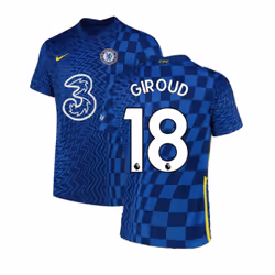 2021-2022 Chelsea Home Shirt (GIROUD 18) - XXL