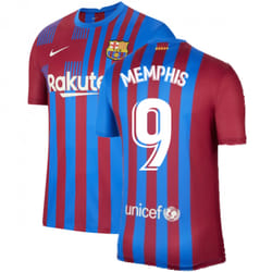 2021-2022 Barcelona Home Shirt (MEMPHIS 9) - XL