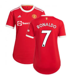 Man Utd 2021-2022 Home Shirt (Ladies) (RONALDO 7) - XXS